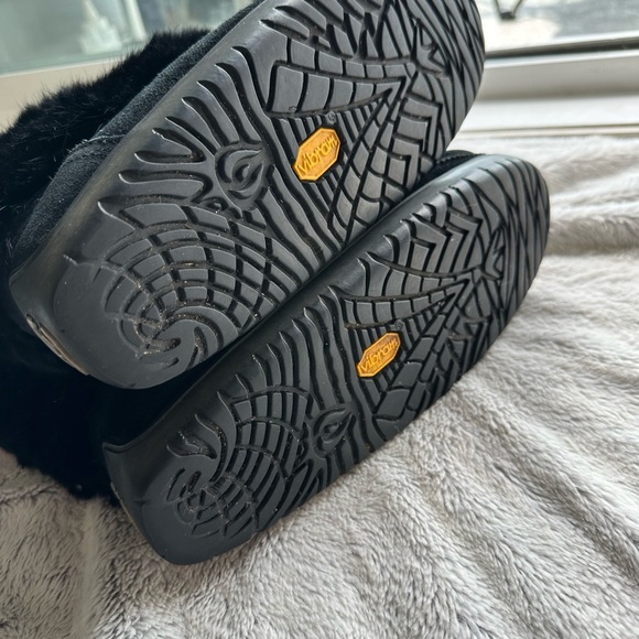 Mukluks Waterproof Suede Short Snowy Owl Mukluk Rabbit Fur sheep and cow Leather - Picture 6 of 8